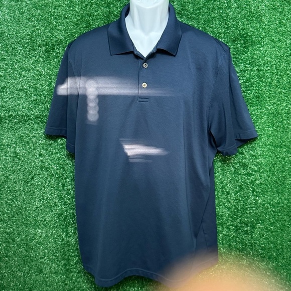 Arrow Blue Polo Shirt Short Sleeve - Picture 1 of 3